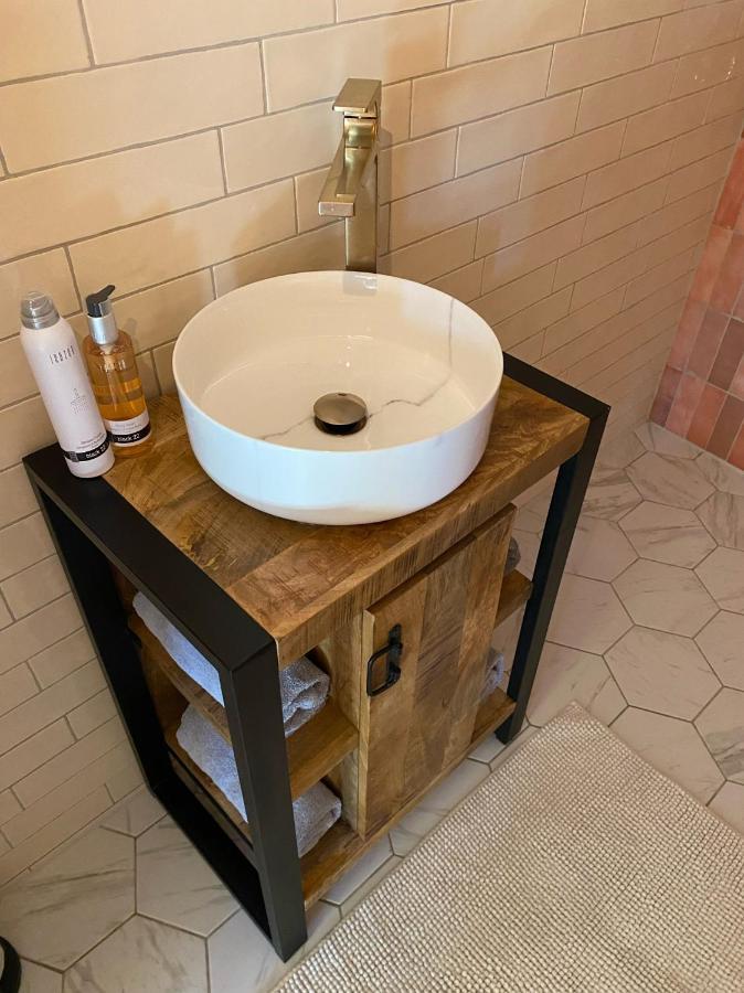 Luxe Finse Kota Met Jacuzzi En Saunabarrel De Zandhoef Eersel Exteriör bild